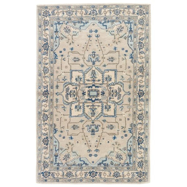 Jaipur Rugs Poeme Tuf Nor Durango Design Rectangle Rug, Chateau Gray - 8 x 10 RUG135210